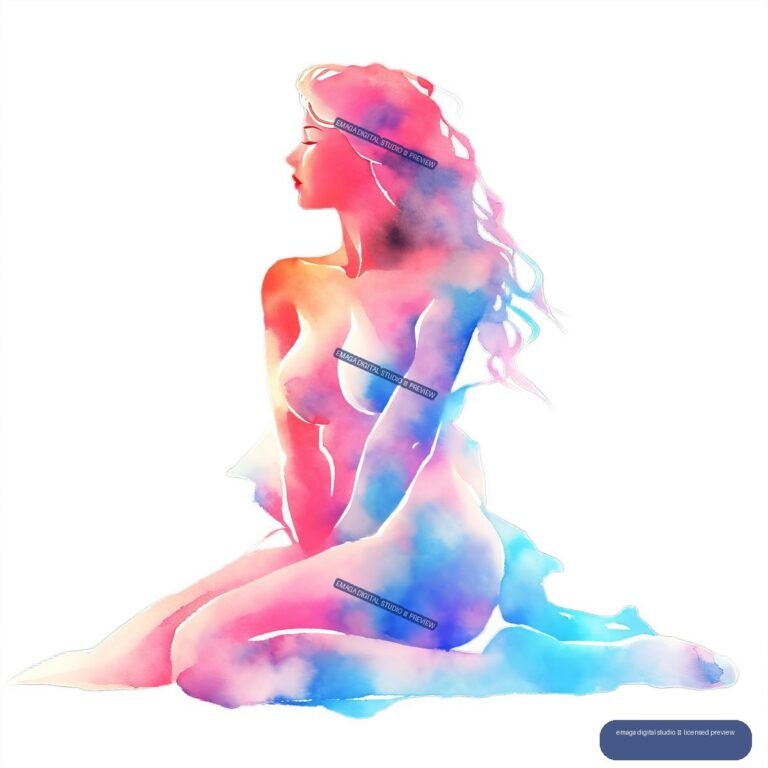 Watercolor Figures