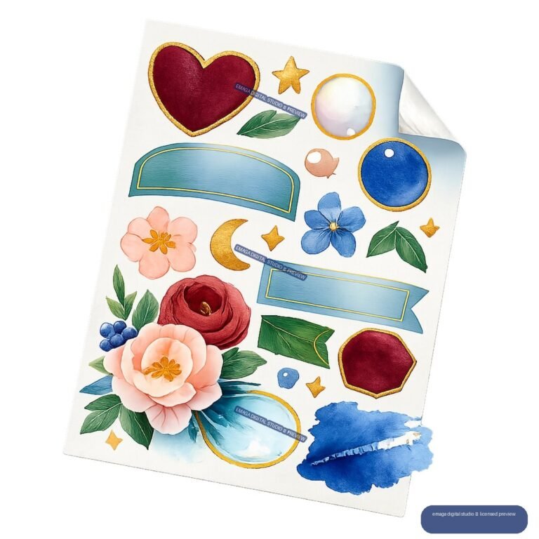 Artwork preview in an illustrative frame