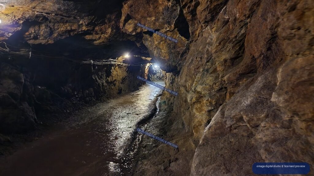 Underground Tunnel at Włodarz - Riese Complex, Poland — Owl Mountains