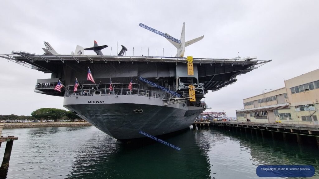 USS Midway Aircraft Carrier in San Diego, United States