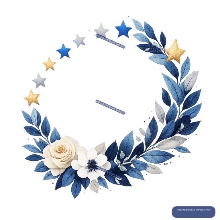 Artwork preview in an illustrative frame